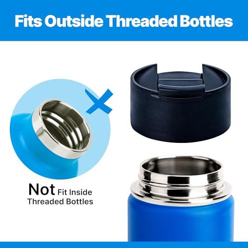Flip Lid for Hydro Flask Wide Mouth 12 16 18 20 32 40 64oz Bottles - color: Orange