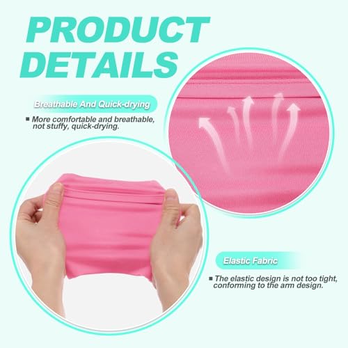 Cell Phone Armband Sleeve, Universal Sports Arm Band Rose Red - color: Rose Red