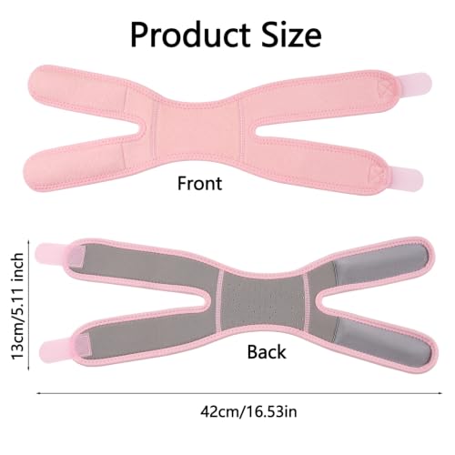 Knee Brace for Women and Men, Breathable Adjustable Knee Braces, Pink - color: Pink