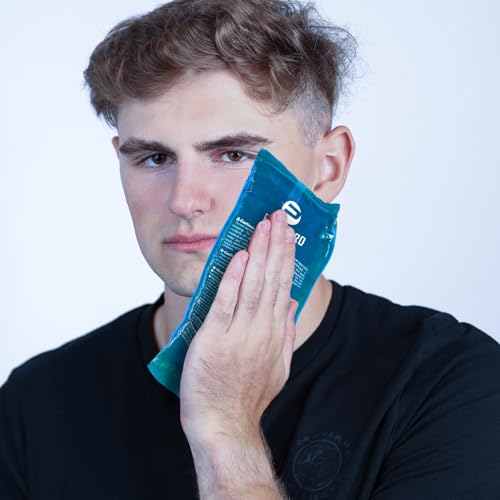 Fittest Pro Gel Ice Pack for Hot Cold Compress, Gel Ice Packs for Injuries, Reusable, Soft Ice Packs for Injuries Reusable, Injury Ice Pack - style: Standard