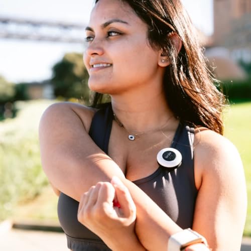 She's Birdie - The Original Personal Safety Alarm Disc for Bikes, Hikes, and Late Nights - Loud Siren, LED Light for Extra Visibility, Rechargeable, Handsfree, Lightweight, Water Resistant (Aqua) - color: Aqua