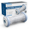 Brookstone Foot Roller Massager Plantar Fasciitis - Hot and Cold Foot Roller Massage for Tension Relief - Microwave & Freezer Safe - Relax The Muscles with Plantar Fasciitis Rollers (Gray) - color: Gray