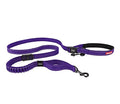 EzyDog Road Running Hands Free Dog Leash, Zero Shock Bungee - Purple - color: Purple, size: Standard