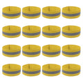 PATIKIL Reflective Bands for Wrist Arm Ankle Leg High Visibility Band - color: Yellow