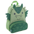 Stephen Joseph Little Sidekick Backpack, Toddler Backpack for Little Kids, Daycare and Preschool, Dragon - color: Green