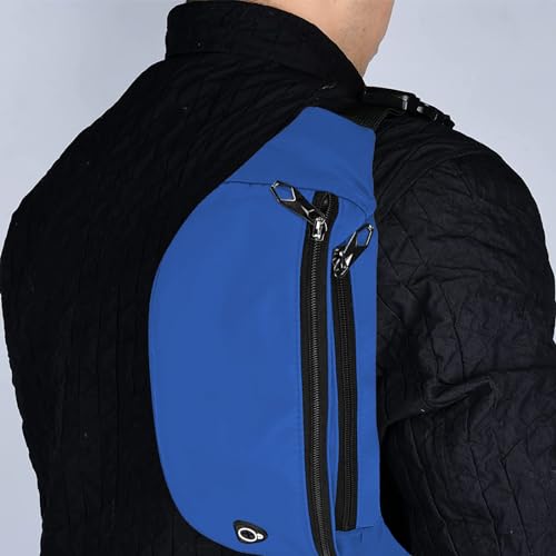 Fanny Packs for Men and Women Water-Repellent Sports Waist Pack Bag - color: 1pack-Royal Blue