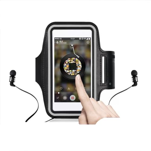 MP3 MP4 Music Player Running Exercises Sports Armband Case -Black