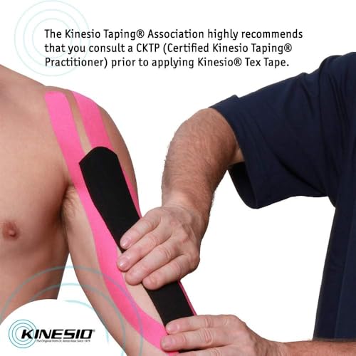 Kinesio CKT65125 Taping Elastic Therapeutic Athletic Tape, Tex Classic, Bulk Roll, Beige, 2" x 103' - color: Beige, size: 2x1239 Inch (Pack of 1)
