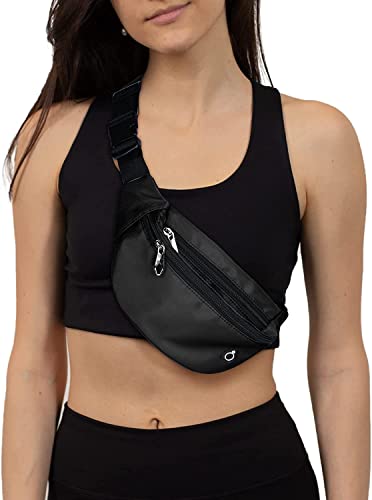 Fanny Packs for Men and Women Water-Repellent Sports Waist Pack Bag - color: 1pack-Grey