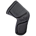 Knee Compression Sleeve | Non-Slip Knee Brace for Running & Weightlifting - color: Gray, size: Small (Pack of 1)