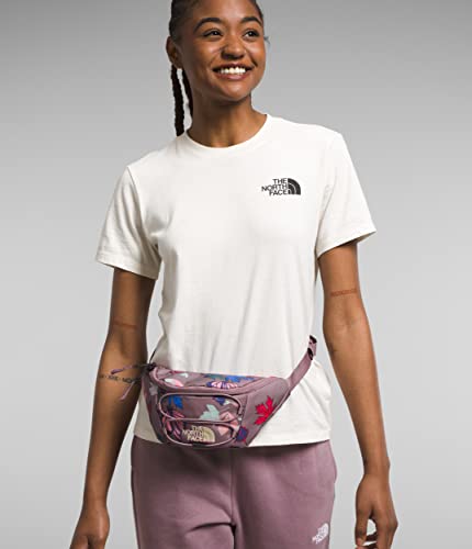 THE NORTH FACE Jester Lumbar Pack | Fanny Pack With Water Repellent Finish, 2.2 Liters, Crossbody Adjustable Strap - color: Fawn Grey Fall Wanderer Print