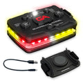 Guardian Angel Elite Safety Light - Red/Yellow Front & Red/Yellow Rear - color: RedYellow/RedYellow, size: 1-Pack