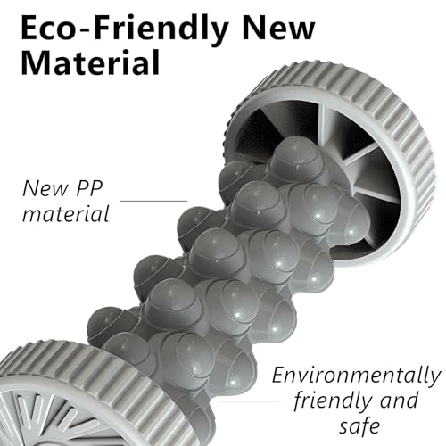 Manual Foot Roller Massager for Plantar Fasciitis, Deep Tissue Massage for Circulation and Pain Relief, Reflexology Tool for Arch and Heel Recovery