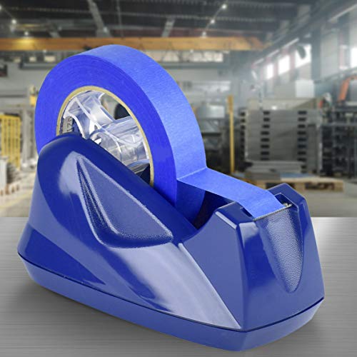 Acrimet Desktop Tape Dispenser Jumbo Size, Non-Skid Base, Plastic Deep Blue - color: Deep Blue