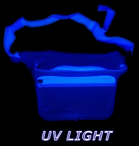Funny Guy Mugs Clear Transparent Fanny Pack, White - color: Transparent White
