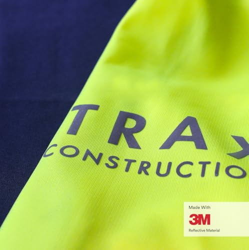 Salzmann Safety Vest | Hi Vis Reflective Vest | US ANSI/ISEA 107 - color: Black, size: Large-X-Large