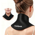 Comfpack Neck Ice Pack Wrap, Soft Gel Ice Packs for Neck Shoulder Reusable - color: Black