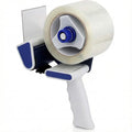 Packing Tape Dispenser Gun - 3 Inch Wide, Handheld Tape Gun with 1 Bonus Clear Packaging Tape, Shipping Tape for Sealing, Storing, and Moving Boxes, 1 Pack