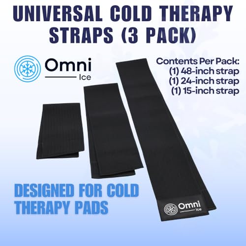 Universal Cold Therapy Straps (3 Pack) by Omni Ice™