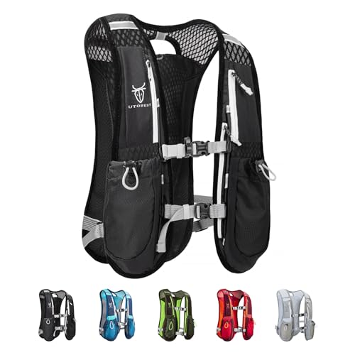 UTOBEST Running Vest Lightweight Hydration Vest Pack 5L UTR104 - color: Blue