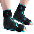 NEWGO Foot Ice Pack Wrap for Plantar Fasciitis, 2 Pack, Black - color: Black-2 Pack
