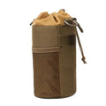 TEGOOL Water Bottle Sleeve Bag Holder Tactical Pouch - color: Brown