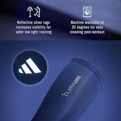 adidas Compression Calf Sleeve - color: Royal, size: Small-Medium