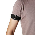 Universal Elastic Adjustable Sport Armband Strap for All Models of iPod with Silicone or MP3 or Leather Case and Multifunctional Outdoor Arm Bag with Armband Slots (1-Pack, Black) - size: 1pack