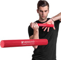 THERABAND FlexBar Resistance Bar, Physical Therapy, Flex, Elbow, Wrist, Red, Light (Pack of 12) - color: Red (Old)