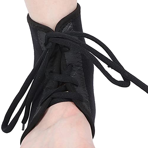 Lace Up Ankle Brace, Adjustable Compression Ankle Strap Support, Breathable Ankle Ligaments Protectors for Strains Sprains Arthritis Ankle Tendon Injury Recovery