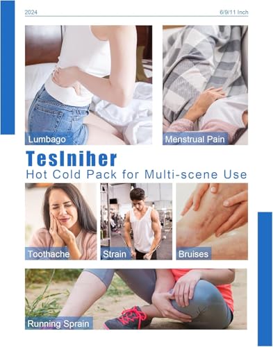 𝑺𝒎𝒂𝒍𝒍 Ice Pack for Injuries Reusable, 𝗧𝗶𝗻𝘆 Ice Bags 𝗞𝗶𝗱𝘀 Hot Water Bag for Pain Relief, Hot & Cold Therapy Ice Bag, No-Leak Elastic Breathable Ice Cold Pack, Size 6" 2Pcs - size: 6"