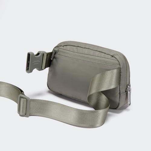 Pander Crossbody Belt Bag for Women and Men, Travel and Everyday Use - color: Grey Sage