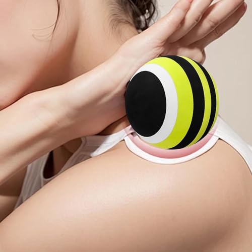 YIJU Massage Ball Foot Massager Compact Supplies Multifunction Ball Fascia Ball for Shoulder Neck Foot Lower Back Full Body, 12CM