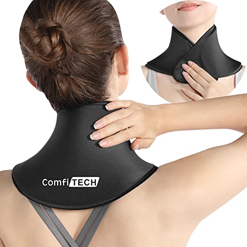 ComfiTECH Neck Ice Pack Wrap Gel, Cervical Cold Relief, M, 1 Pack - size: Medium