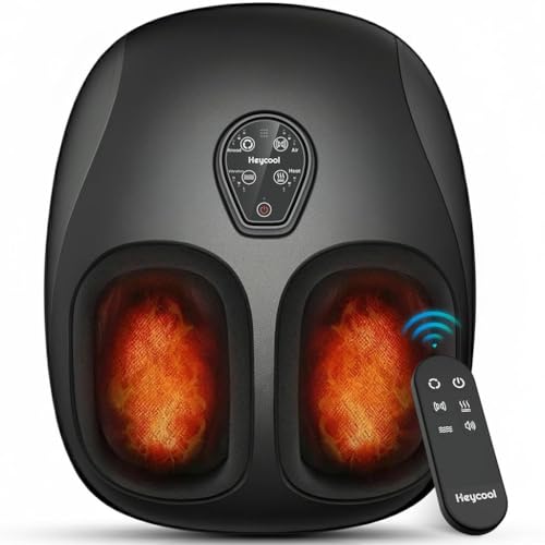 Heycool Shiatsu Foot Massager with Heat FSA Eligible HSA, Gift Men Women