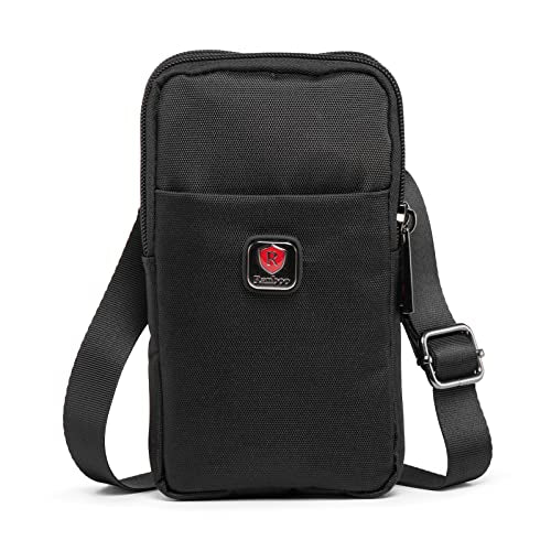 Small Crossbody Purse Men Belt Bag Cell Phone Holster Travel Waist Pouch