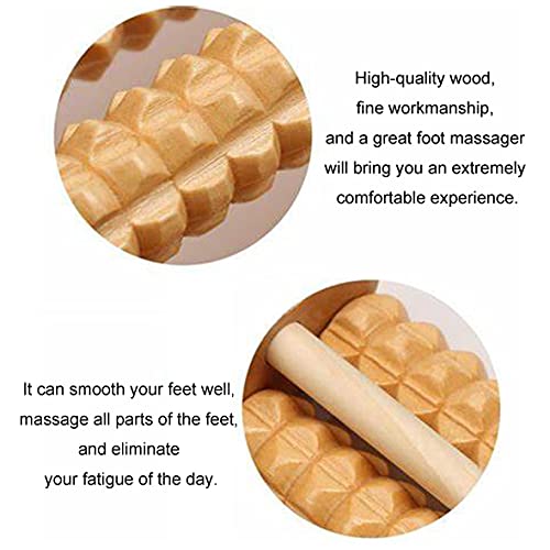 Large Dual Foot Massager Roller. Relaxation, Foot Pain, Plantar Fasciitis & Stress Relief. Includes Full Laminated Chart & Instructions. Latest Upgrade Model.