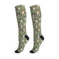 Cute Dog Compression Socks Women Men, Dog Lover Gift - color: Australian Shepherd