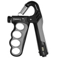 Grip Strength Trainer, Adjustable Resistance Forearm Strengthener with 11-220Lbs (5-100KG), Digital Counter, Ergonomic Hand Gripper Strengthener for Musicians, Athletes & Injury Recovery