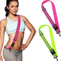 Saintrygo Reflective Sash for Walking - color: Rose Red