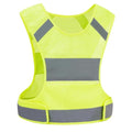Reflective Vest Safety Running Gear - High Visibility Vest with Pocket for Running, Biking, Walking, Women & Men - color: Neon Yellow, size: X-Large