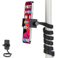 Mippko Portable Flexible Cell Phone Holder Stand for Treadmill/Stroller/Elliptical/Car/Bike/Shopping Cart,Compatible with 3.5~7.5" iPhone/Smartphone, 27.5 inch/70cm Long Arm for Cellphone