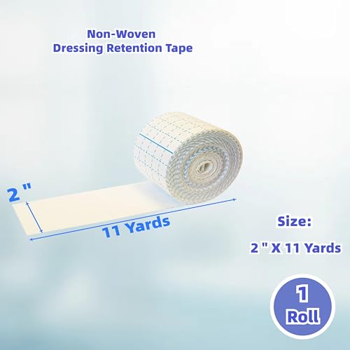 Dressing Retention Tape 2" x 11 yd, 1 Roll - size: 2InchesX11Yards