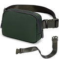 AROME Mini Belt Bag for Women Men Fashion Waist Packs Fanny Pack - color: Army Green