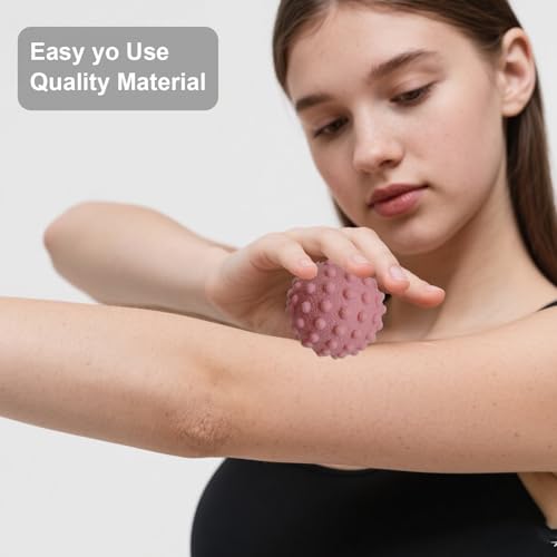 Foot Massage Ball Myofascial Release - color: 1 Pink Massage Ball