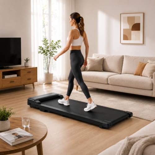 Walking Pad Treadmill for Home - Under Desk Treadmills Running Machine