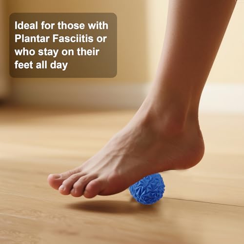 Foot Massage Ball Myofascial Release - color: 3 Pyramid Ball