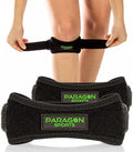 Patella Knee Strap for Running, Fitness, Stairs Climbing/Adjustable Patellar Tendon Support Band for Basketball, Athletics by Paragon Sports/Pain Relief Brace for Jumper's Knee and Chondromalacia