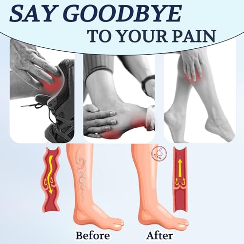 15-20 mmHg Cotton Compression Socks for Women & Men - color: Black, size: 9-11
