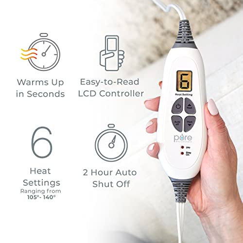 Pure Enrichment PureRelief Duo 2-in-1 Heating Pad with XL Hot/Cold Gel Pack